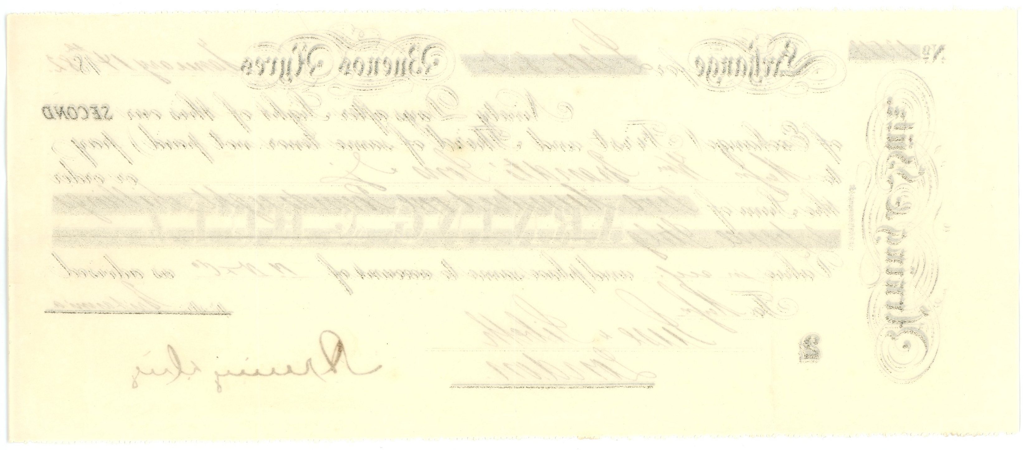 Argentina Arning & Huetz £201.8.2 Buenos Aires 1882